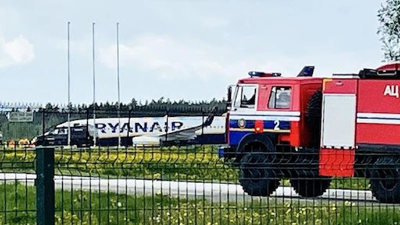 Ryanair plane hijacked in Minsk to arrest opponent Protassevich (May 23, 2021)