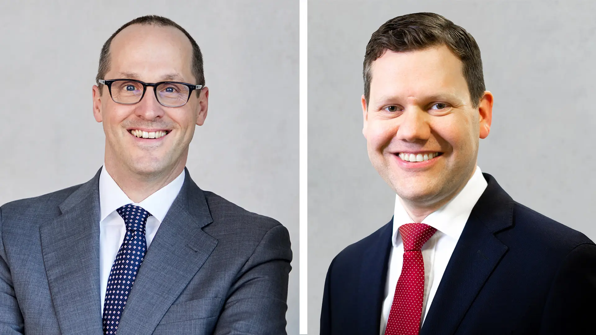 Da sinistra Stefan Kreuzpaintner (Alliance and Partner manager) ed Heiko Reitz new (Chief Commercial Officer) del Gruppo Lufthansa