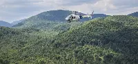 H-125 helicopter in operation of Customs and Border Protection
