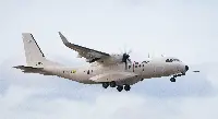 The Airbus C-295 technology demonstrator of Clean Sky 2 during its maiden flight