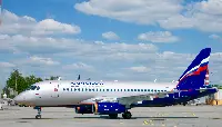 A Sukhoi Superjet 100 of Aeroflot