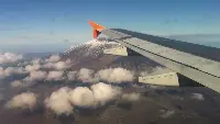 Aereo in volo