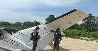 Drug traffickers' plane shoot down in Venezuela on September 16, 2020