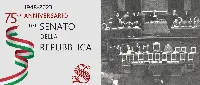 75esimo anniversario prima seduta del Senato italiano 8 maggio 1948-8 maggio 2023