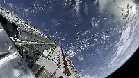 Uno dei satelliti Starlink di SpaceX