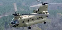 Chinook helicopter in an archive photo