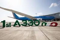 Delivery ceremony of the first Airbus A-330/900 of ITA Airways held on May 26, 2023 at the Delivery Center of Airbus in Toulouse