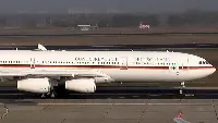 Airbus A-340/300 "Konrad Adenauer" used by the Chancellor of Germany Angela Merkel