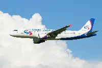 Airbus A-320 airplane of the airline Ural Airlines