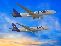 B-777F and B-767/300F of FedEx