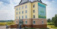 Buzova Pregnancy Assistance Center, a village in Kiev Oblast, struck February 28, 2022 by Russian forces