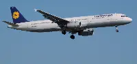 Aereo A-321 in volo di Lufthansa