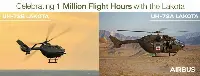 UH-72 Lakota helicopter fleet surpasses one million flight hours