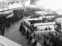 March 14, 1972: Inauguration of Terminal 1 of Frankfurt Airport