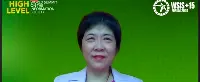 ICAO Secretary General Fang Liu at the official opening of the final week of the Virtual World Summit on the Information Society (WSIS) Forum 2020 on September 7