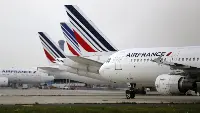 Some Air France aircraft at Paris-Charles de Gaulle Airport