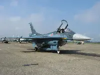 Japanese F-2 warplane built by Mitsubishi