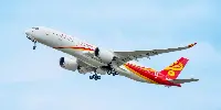 Un aereo Airbus A-350 di Hong Kong Airlines