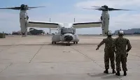 The first CMV-22B Osprey assigned to Fleet Logistics Multi-Mission Squadron (VRM) 30 landed at Naval Air Station North Island in San Diego on June 22, 2020