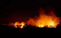 Indonesia on fire, archive image