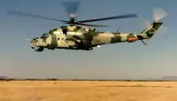 Mil Mi-24 "Hind" aircraft, archive image