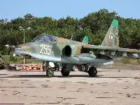 Sukhoi Su-25UB plane, archive image