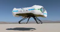A Silent Ventus ion-powered drone.