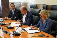Politecnico di Torino-Esa: 21 luglio 2023 firmato accordo di collaborazione tra rettore Guido Saracco e Simonetta Cheli, direttore dei Programmi di osservazione della Terra di Esa e capo di Esrin
