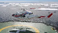A Bell 412EP helicopter from Ultimate Heli Aviation