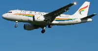 Tibet Airlines' airplane in flight