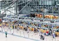 Terminal 2 at the Hamburg Airport