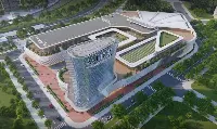 The Skyportz's project of a vertiport and a small airport in Brisbane