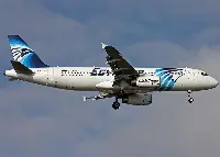 EgyptAir Airbus A-320 (SU-GCC) on finals at Ataturk Airport. This aircraft was lost as EgyptAir Flight 804 on 19 May 2016