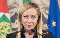 The Italian President of Council of Ministers, Giorgia Meloni