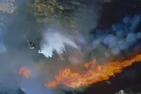 Helicopter engaged in a firefighting operations (archive photo)
