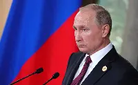 The Russian president Vladimir Putin
