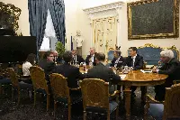 Italian Mef. The Minister of Economy and Finance Giancarlo Giorgetti and Deutsche Lufthansa CEO Carsten Spohr met on May 25, 2023 at MEF to confirm the conclusion of the agreement. ITA’s chairman, Antonino Turicchi, also attended the meeting