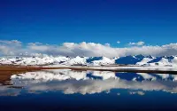 Il lago di Namtso in cui è attivo il drone cinese