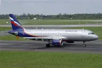 A-320 Aeroflot in an index photo