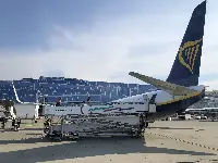 Aereo Ryanair all'aeroporto di Bari