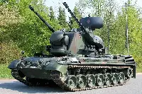 Il carro armato Gepard di produzione tedesca