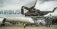 The CH-53 helicopter successfully loaded into the Beluga airplane during tests performed at Airbus’ Manching site, in Germany