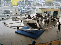 Il Volocity, un eVtol prodotto dall'azienda tedesca Volocopter