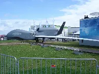 A Northrop Grumman RQ-4 Euro Hawk UAV of Luftwaffe