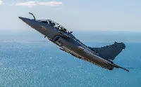 Rafale aircraft in flight