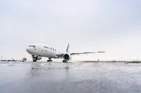 Arrival of Lufthansa Cargo’s sixth B-777F at Frankfurt Airport on 19 February 2019