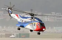 The AC313 heavy civil helicopter developed by the Chinese company Avic