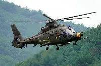 A Lah light military helicopter from South Korean manufacturer Kai