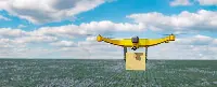 Unmanned Aircraft System in flight