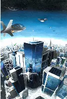 FAI. James Tseng (USA) second place in Seniors category. Working to the theme of "Flying in the Future" competition
